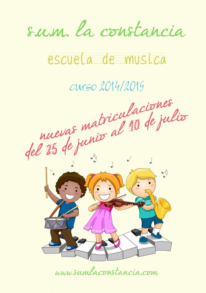 2014_06 Escuela de música - flyer A5 publicidad 14-15